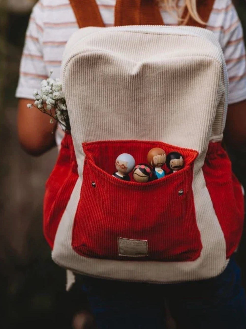 Fin & Vince Children’s Corduroy Backpack